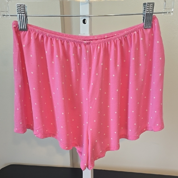 VS Heavenly XS Pink Polka Dot Women's Sleepwear Set - Picture 7 of 8